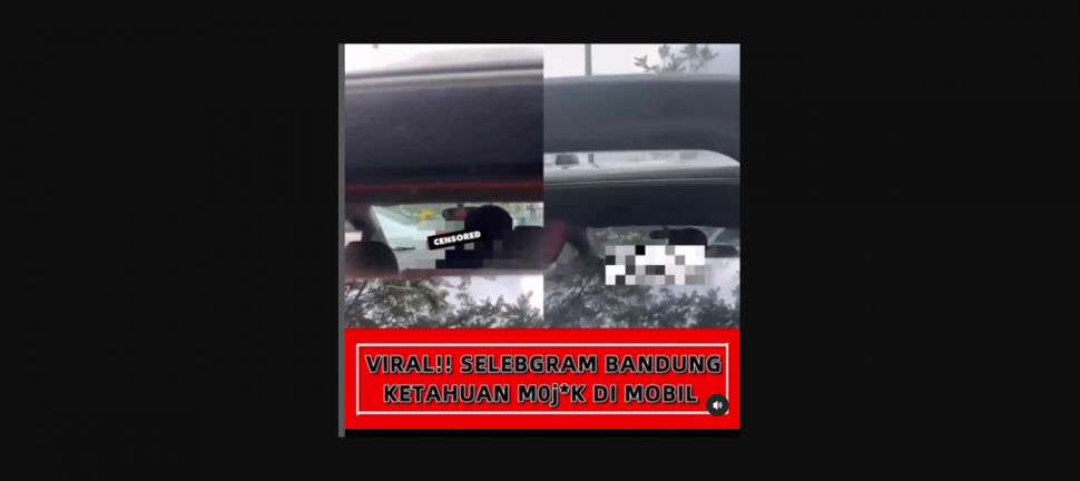 Viral Selebgram Mesum di Mobil, Netizen Sindir Imbas Kenaikan BBM